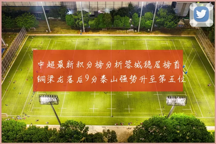 中超最新积分榜分析蓉城稳居榜首铜梁龙落后9分泰山强势升至第五位津门虎积分清零