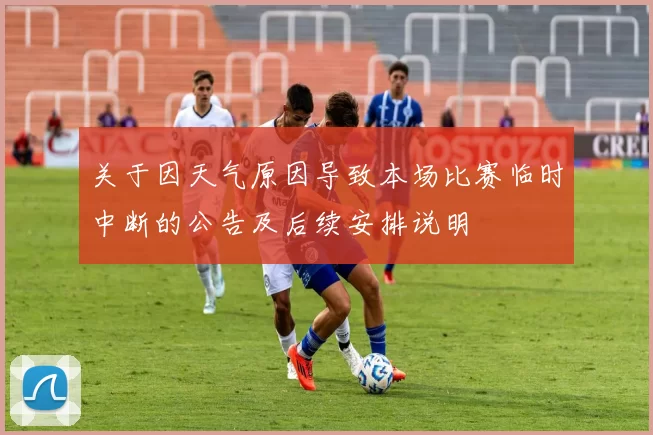 关于因天气原因导致本场比赛临时中断的公告及后续安排说明
